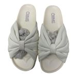 Carlos Santana NEW Carlos by Florita Slide Sandals 6.5 White Open Toe Slip On Photo 1