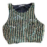 Tularosa Belinda Sequin Crop Top – Multi Women’s Size: Small Photo 4