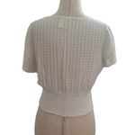 Japna  White Crop Top Women Size XS | 48-50 Photo 1