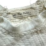 We The Free  Oversized Classic Ribed Thermal Women Size Large Cotton Blend Boho Photo 4