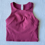 Lululemon  Cropped Pinked Sports Bra Top - Size 0 Photo 0