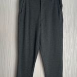 ZARA Pants Women’s Large Gray Jersey Knit Stretch Dress Pants Photo 0