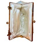 Pastel rainbow beaded clamshell handbag Pink Photo 3