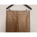 Veronica Beard Cormac Crop Faux Leather Pants High Rise 8 Buttery Soft Office Photo 9