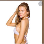 frankie's bikinis Frankie’s Bikinis Mimi Top in Lavender NWT size small Photo 1