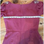 Azazie Gypsy Dress Sz A2 Burgundy Maxi Formal Mother Bride Wedding Bridesmaid Red Photo 11