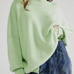 Free People New!  Easy Street Tunic sweater‎ Green, size S Photo 0