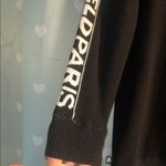 Karl Lagerfeld  Size XS Black Pullover with Heart Logo Photo 5