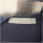 Vince  Women’s Cashmere Crewneck Sweater Pullover Blue Size XS Preppy Office Photo 4