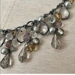 Loft  multi crystal bead statement necklace Photo 4