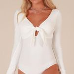 Showpo White Bodysuit  Photo 0