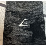 Gymshark Leggings Medium Gray Black Camo Seamless High Waist Yoga Activewear Photo 3