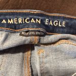 American Eagle  women’s super Hi-rise very distressed jegging size 16 short . Photo 6