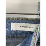 Frame  Le High Flare Jeans Size 31 High Rise Light Wash Stretch Denim Photo 7