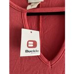 Daytrip ‎ Womens Small Coral Pink Top USA Buckle Photo 3