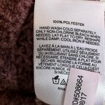 EXPRESS  Cowl Neck Sweater Womens M Purple Ribbed Textured Cozy Slouchy Boho Photo 4