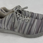 Nobull Training Shoes Women's Size 10.5 Gray Stripe Trainer Sneakers Photo 0