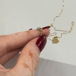 TJ Maxx Gold Heart Pendant Necklace Photo 2