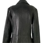 EXPRESS Vintage Leather Jacket Size Large Photo 5