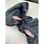 Nine West Women's Black Leather Boots/Shoes Heel 3" Size 8.5B SKU 5884 Photo 6