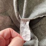 MAY PINK Gray Scoop Neck Bodycon Wrap Mini Dress Women’s Sz S EUC Photo 4