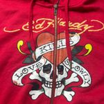 Ed Hardy Rare  red and white tracksuit Photo 2