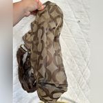 Coach  vintage Tan and Brown Signature Shoulder Bag Photo 9