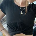 White Fox Boutique Black Crop Top Photo 0
