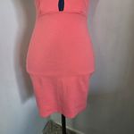 Windsor  Coral Orange Strapless Bodycon Mini Dress Photo 2