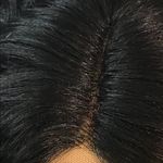 Black curly Lacefront wig Photo 5