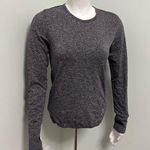 Orangetheory  Fitness OTF Long Sleeve Gray Workout Tee Small Photo 0