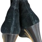 Franco Sarto “Watch” Black Suede Leather Heeled Albee High Wedge Boots Size 6.5 Photo 12