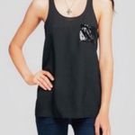 Olive & Oak Tank Sequin Pocket Navy Size: XS Photo 6