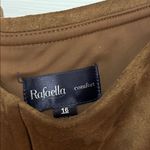 Rafaella  Tan Suede Skirt Photo 6