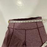 Lululemon Turn Around Tight Leggings in Heathered Bordeaux Drama Size 6 Photo 9