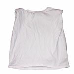 Aritzia  Babaton White Sleeveless Crewneck Shoulder Pad Tank Top Shirt size Small Photo 4