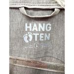 Hang Ten  Hybrid‎ Jacket UPF 50+ Water Resistant Stretch Zipper Pockets Gray L Photo 2