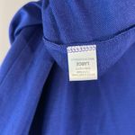 Gibson x Hi Sugarplum! Large Laguna Santorini Blue Jersey Ruffle Back Dress Photo 5