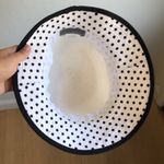 Scala  Hat creamy white with Black Trim summer summer beach horse races Photo 2