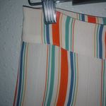 Flying Tomato A. Calin L Whimsical Wide Leg Orange Striped Pants Photo 1