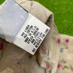 Vintage Y2K Women's M Maxi Faux Button Down Linen Cotton Blend Floral Dress Size M Photo 6