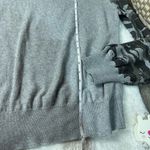 Monrow Camo Contrast Sleeve Cotton Cashmere Blend Sweater Sweatshirt Size L Photo 4