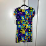 Jessica Howard VTG Vintage Deadstock Colorful Fruit Print Dress Square-neck 10 Photo 1
