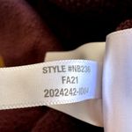 Madewell Betterterry Henley Sweatshirt Raglan Oversized Pullover Purple XS Photo 4