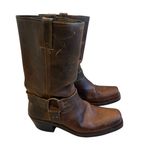 Frye  Harness 12R Rustic Brown Boots, Sz 10 Photo 4