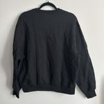 Hanes Black Crewneck Sweatshirt Size M Photo 4