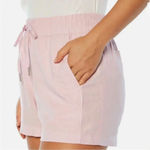 Gap NWT  |‎ Linen Drawstring Shorts in Winsome Orchid Lavender Purple | Large Photo 1