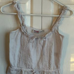 Wrangler White Lace Trim Crop Top Photo 0