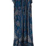 Anthropologie  Sasha Ruffled Maxi Dress made in India size S NWT Photo 4