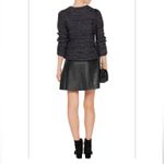Joie  Maisel Lambskin Leather Mini Skirt - S Photo 1